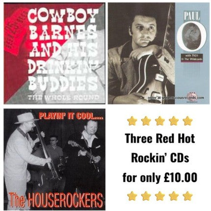 Three Rockin' CDs for only £10.00!