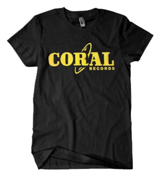 Coral Records T-Shirt (Girls Slim-Fit size Medium)