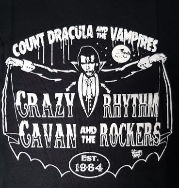 Count Dracula and The Vampires t-shirt