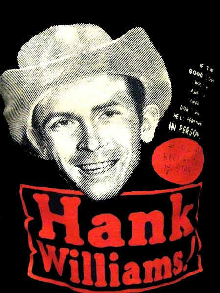 Recording Star T-Shirt by Hank Williams