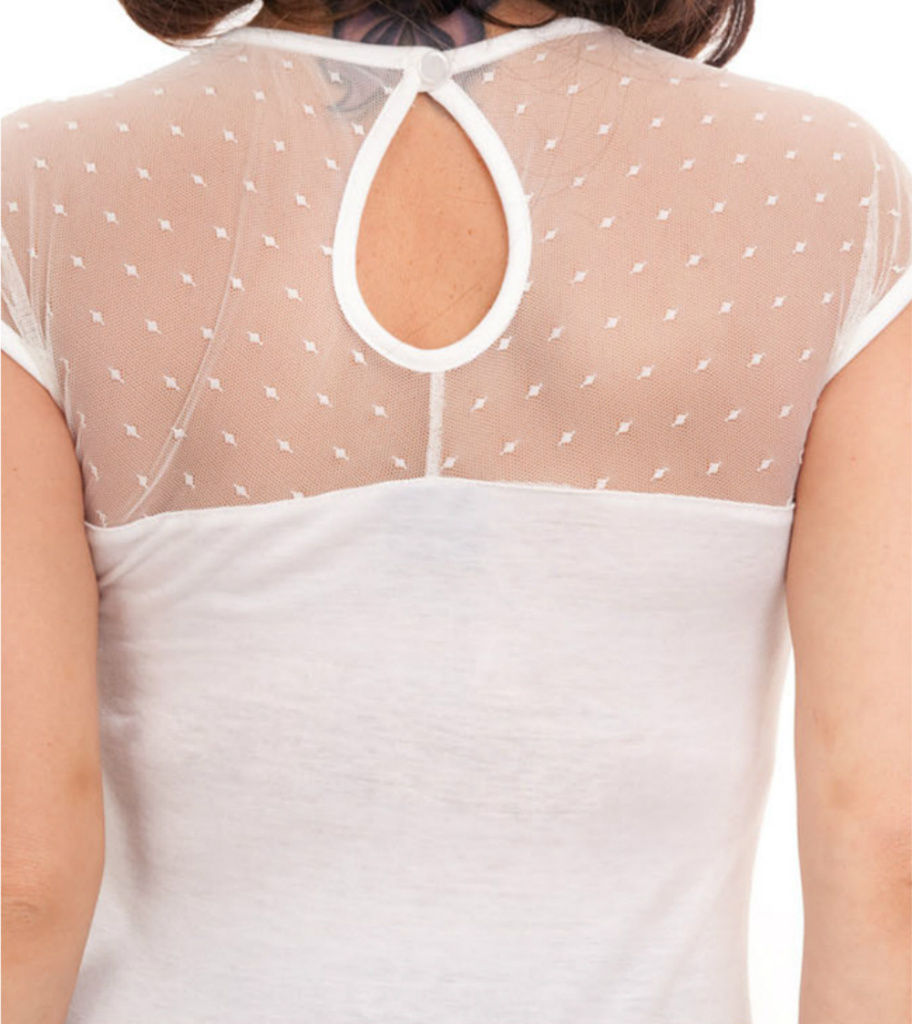 Miss Fancy Off White Top (UK8/UK10/UK12/UK14)