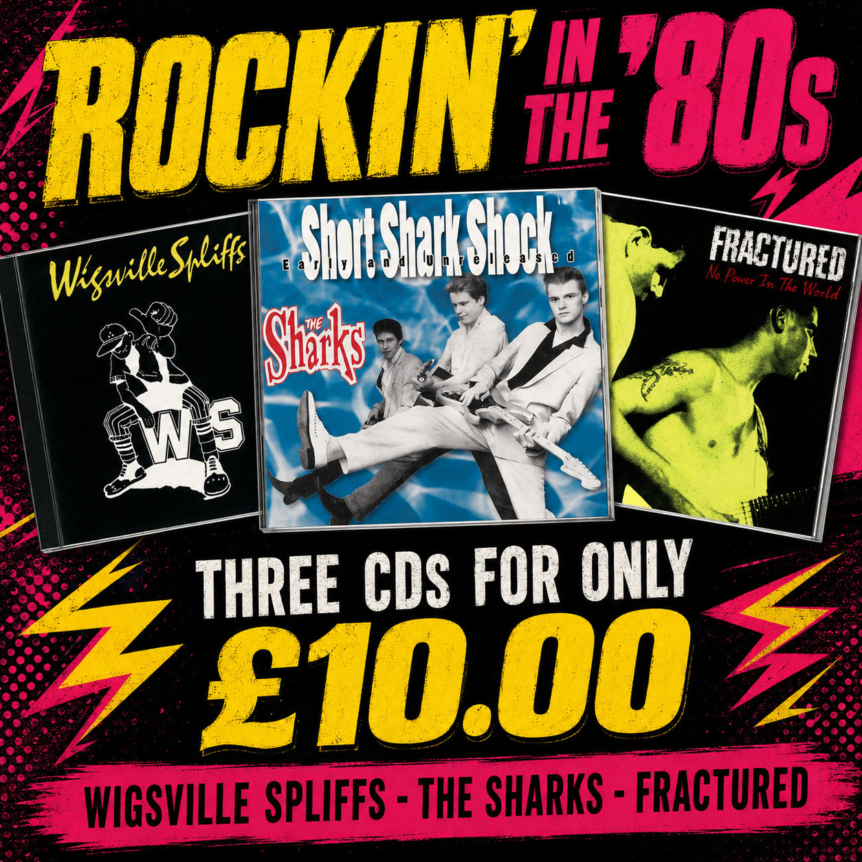 Rockin' In The '80s - 3 CD bundle