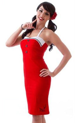 Sailor Sparrow Red Dress (UK8/12)