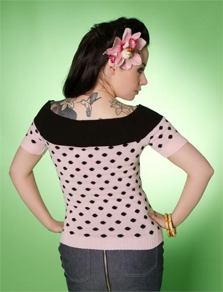 Scarlett Fever Off The Shoulder Pink Top (UK6/UK8)