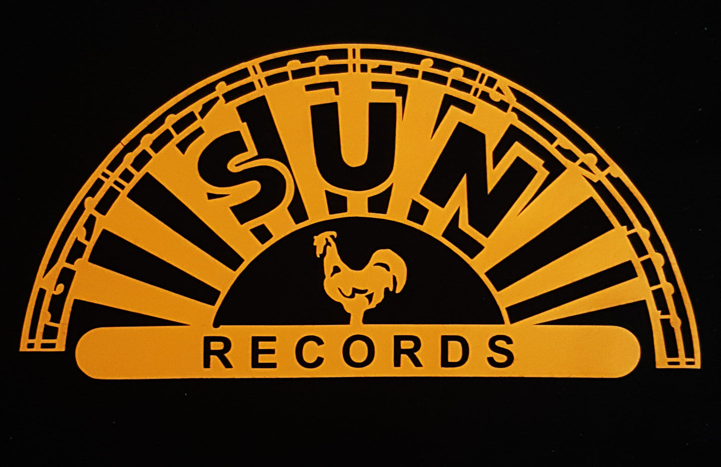 Sun Records Girl Slim Fit T-Shirt