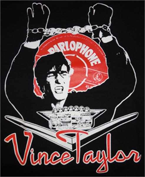 Vince Taylor T-Shirt by rockabilly artist Vince Taylor