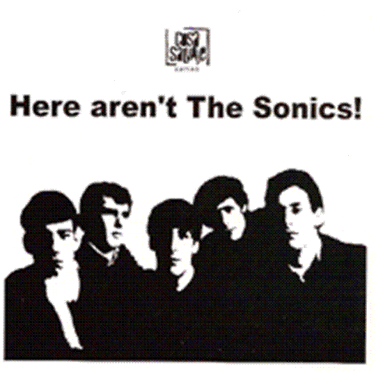 Here Aren't The Sonics CD