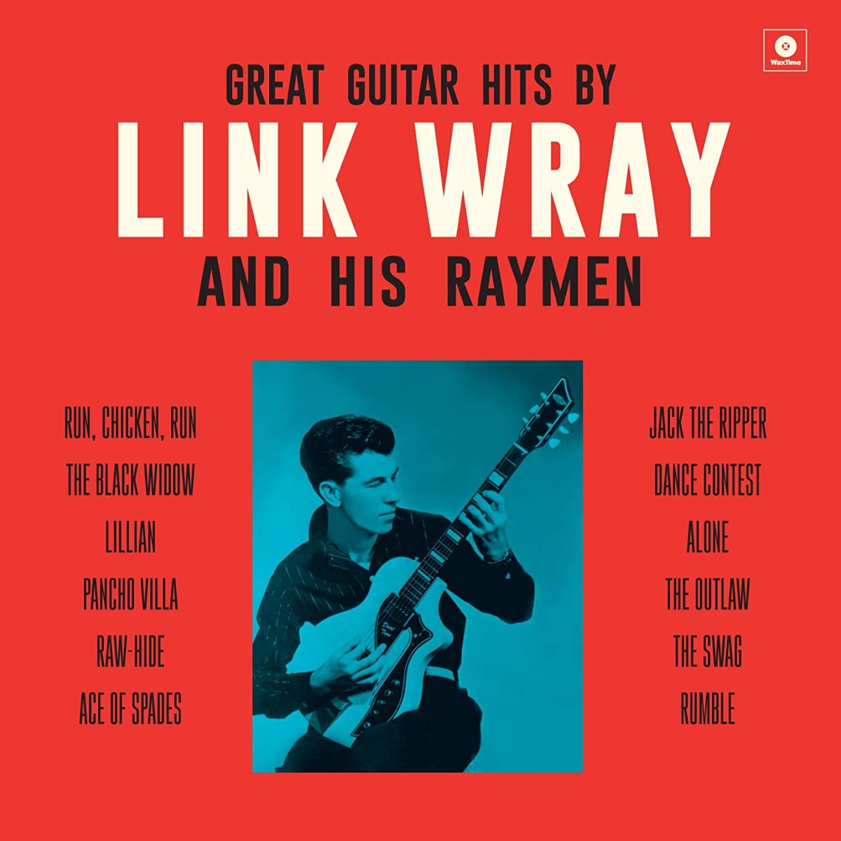 Great Guitar Hits by Link Wray and his Raymen LP (vinyl)