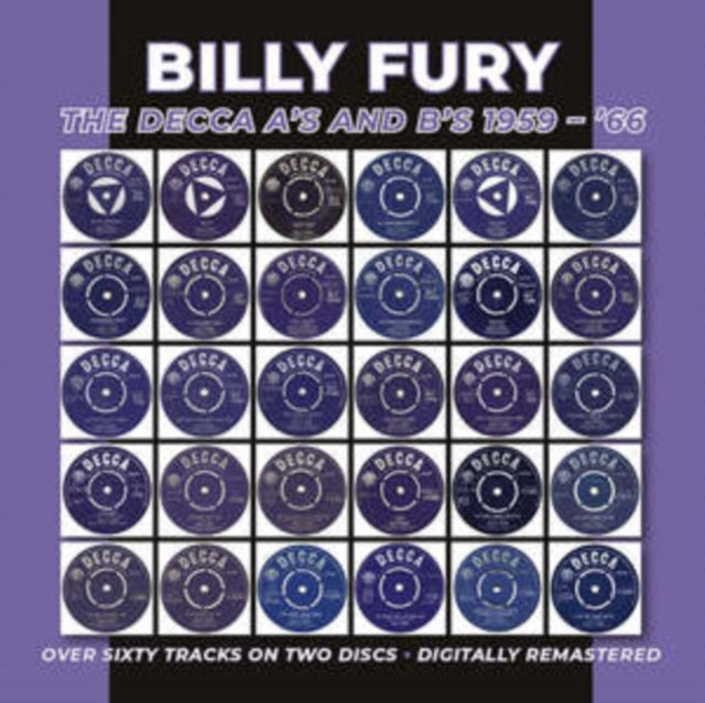 Billy Fury The Decca A's and B's 1959-'66 2CD