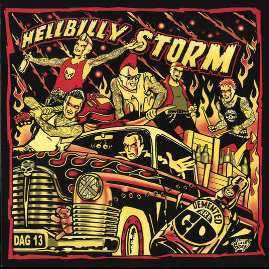 Demented Are Go Hellbilly Storm LP coloured vinyl