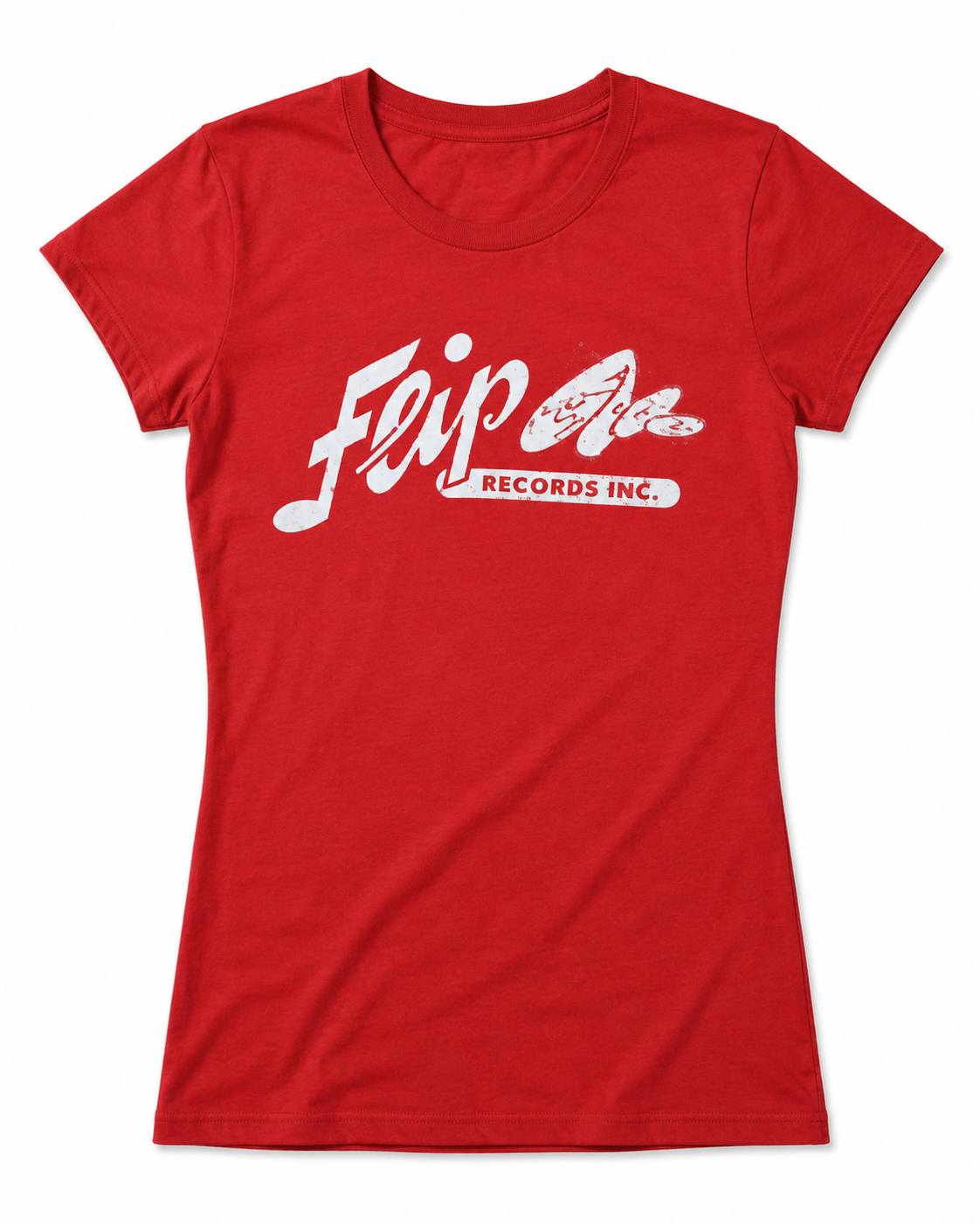 Flip Records Red T-shirt 1950s record label