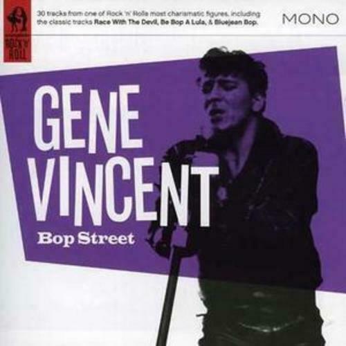 Gene Vincent Bop Street CD complete 1950s rock 'n' roll at Raucous Records.