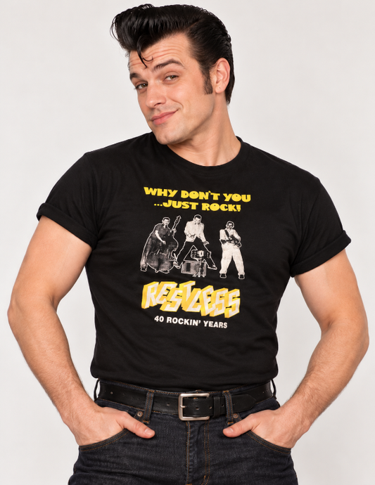 Restless Why Don't You Just Rock T-Shirt