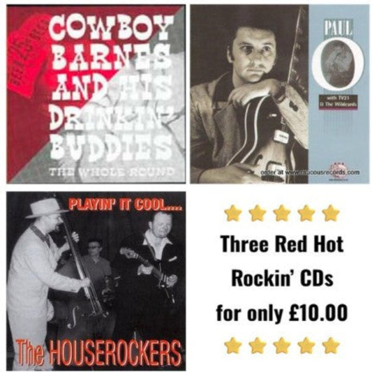 Three Rockabilly CDs for £10.00