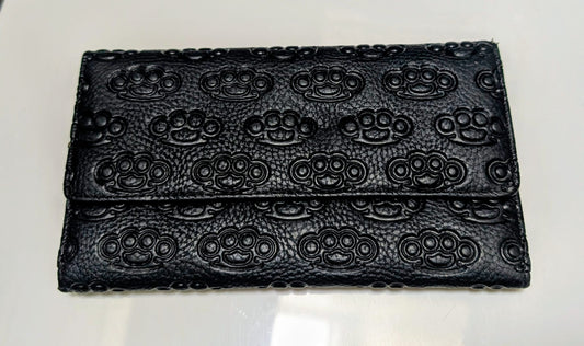 Brass Knuckles Black Purse