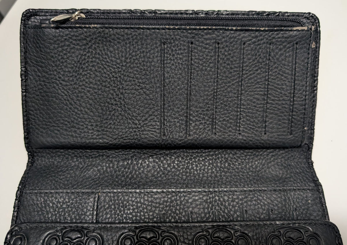 Brass Knuckles Black Purse