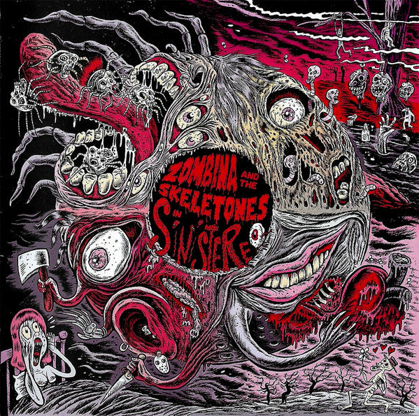 Zombina And The Skeletones In Sinistereo LP (Red Vinyl)