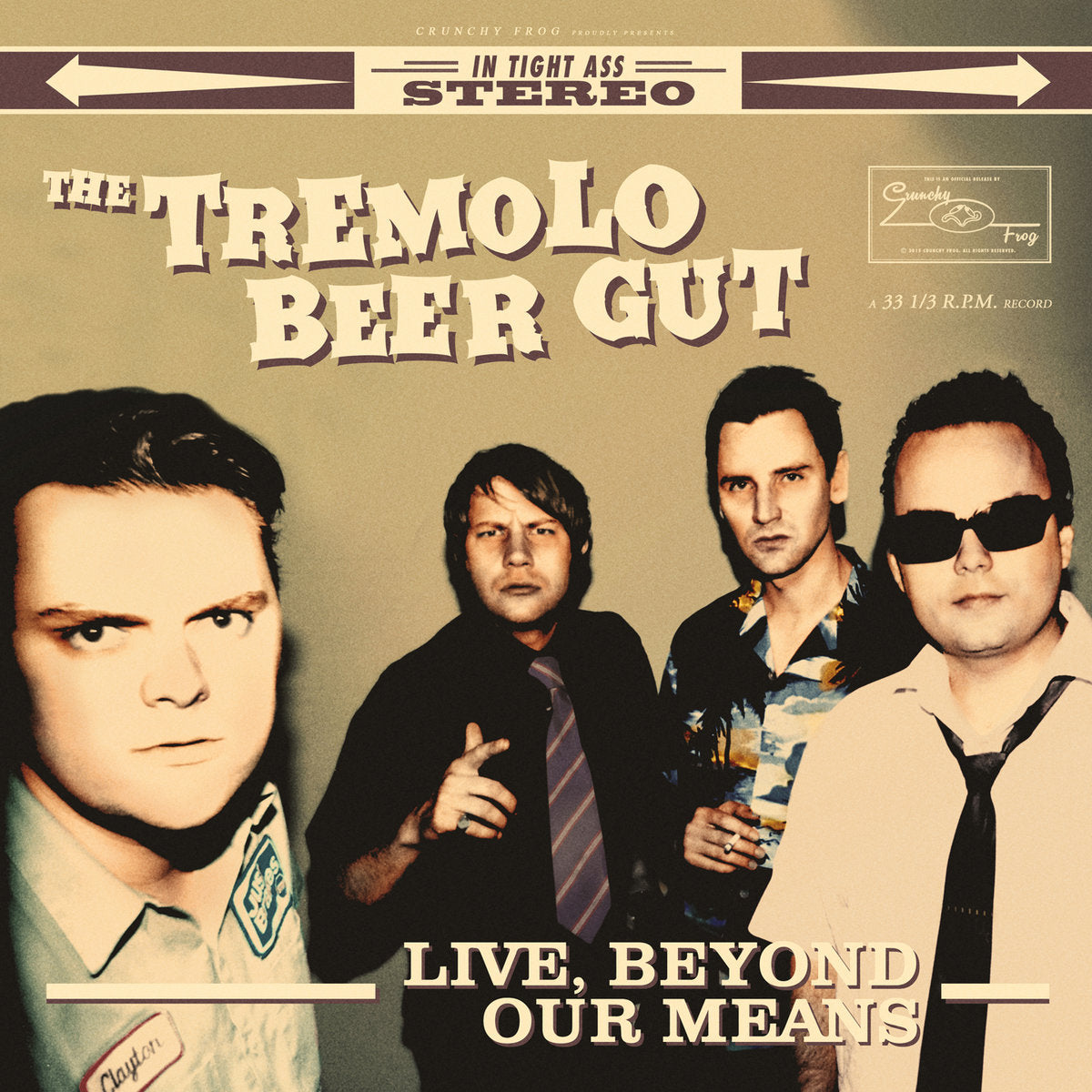 Live Beyond Our Means LP (vinyl)