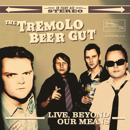 Live Beyond Our Means LP (vinyl)