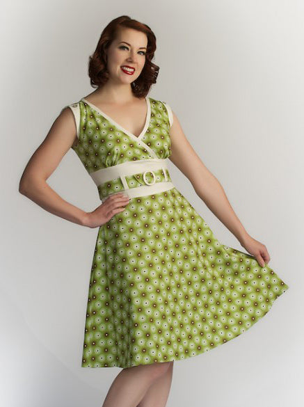 Astro Atomic Green Dress (UK8/12/14)