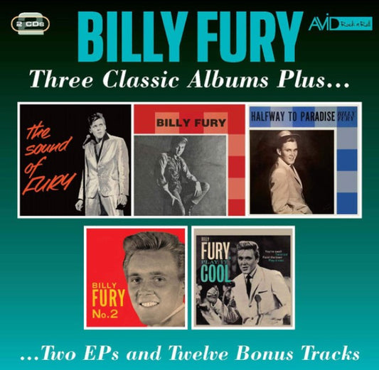 Billy Fury – Three Classic Albums Plus 2CD