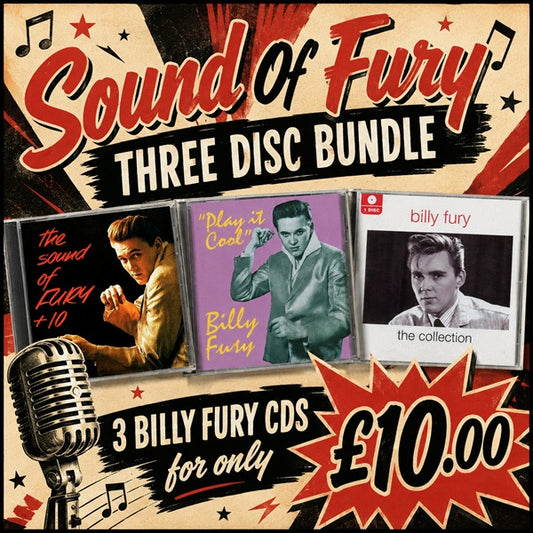 Billy Fury 3-CD Bundle