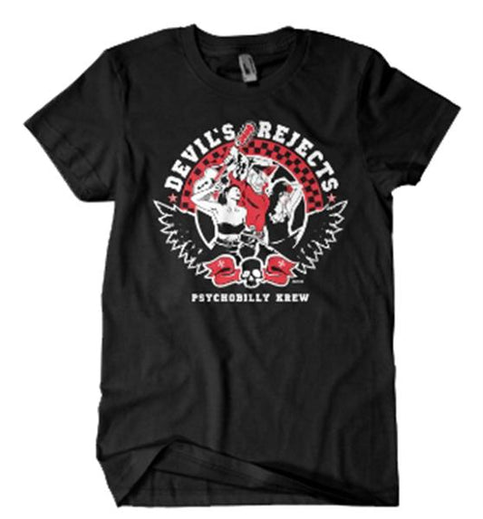 Devil's Rejects Psychobilly Krew T-Shirt (size Small)