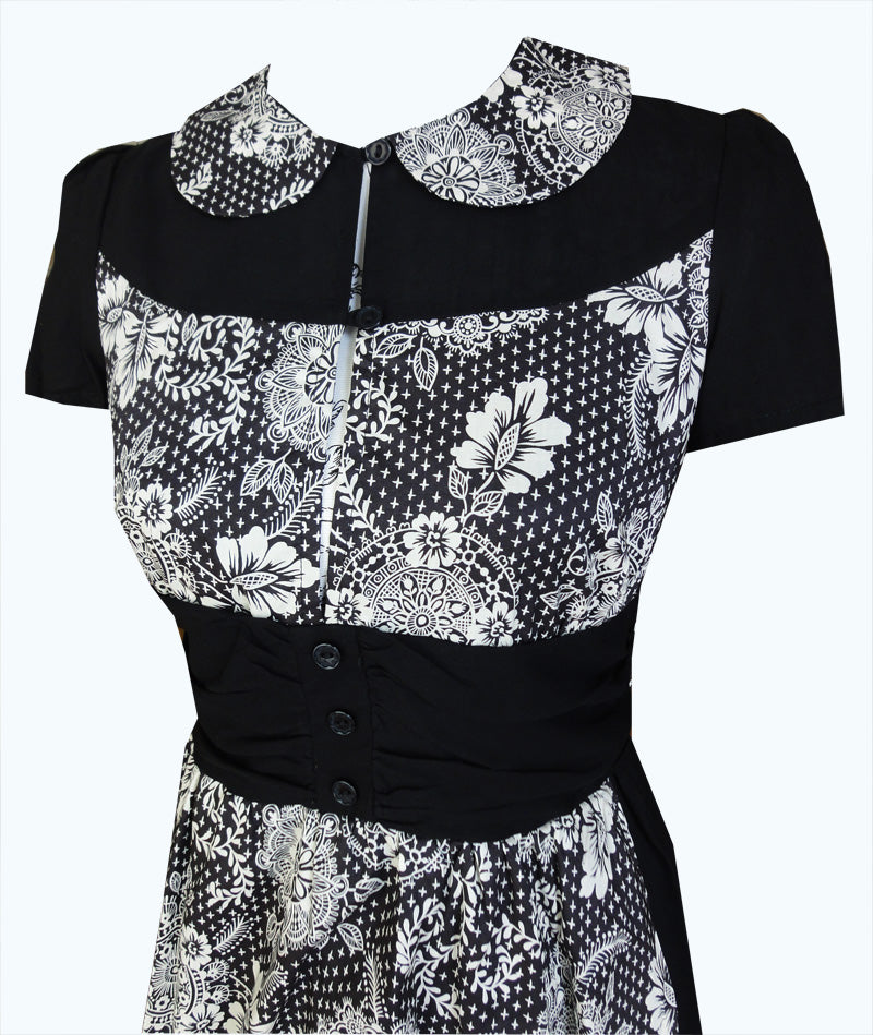 Lucy Apron 1940s style Dress (UK8/10)