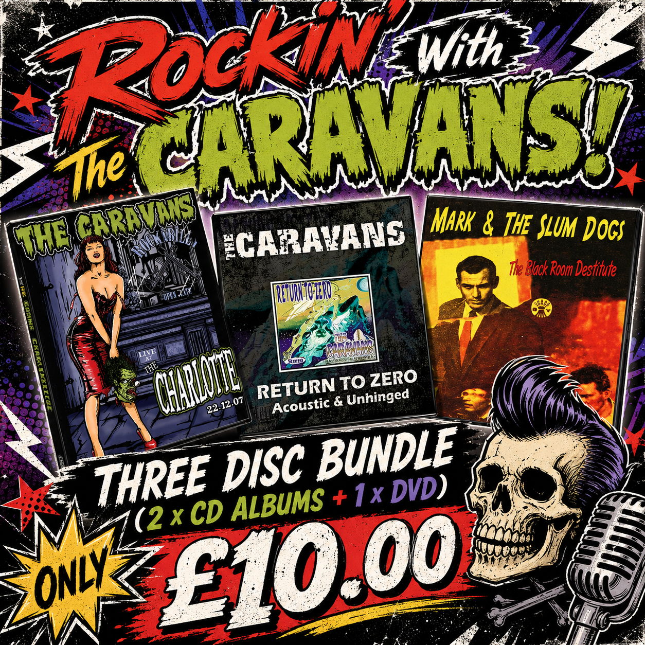 Rockin' With The Caravans - Three disc bundle