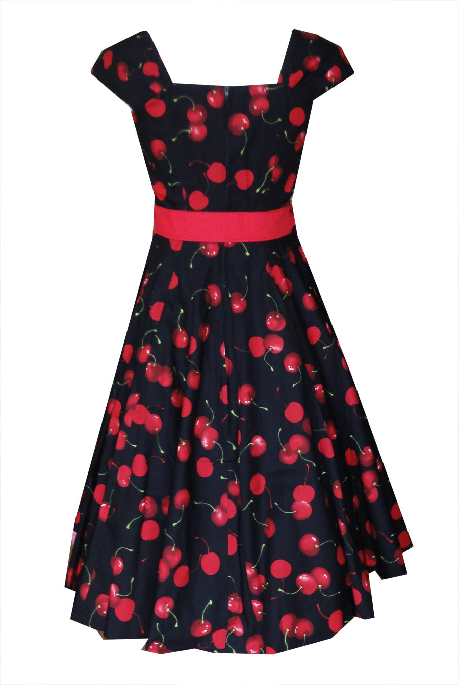 Lady Luck Cherry Swing Dress (UK8/14)