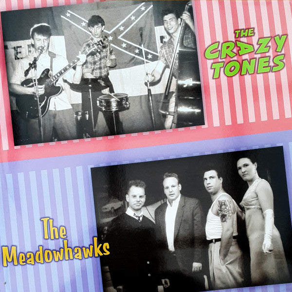 The Crazy Tones + The Meadowhawks LP (coloured vinyl)