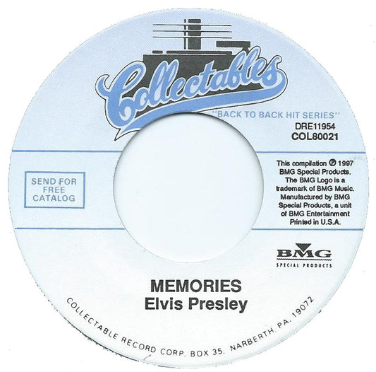 Memories / Charro 7" Vinyl Single