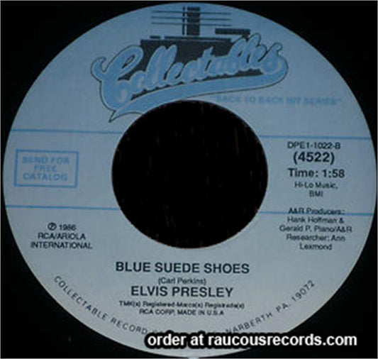 Blue Suede Shoes 7" Vinyl Single