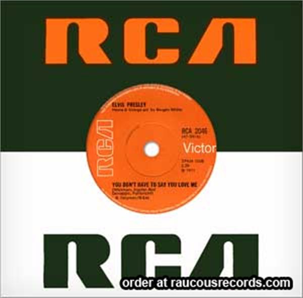 You Don't Have To Say You Love Me 7" Vinyl Single