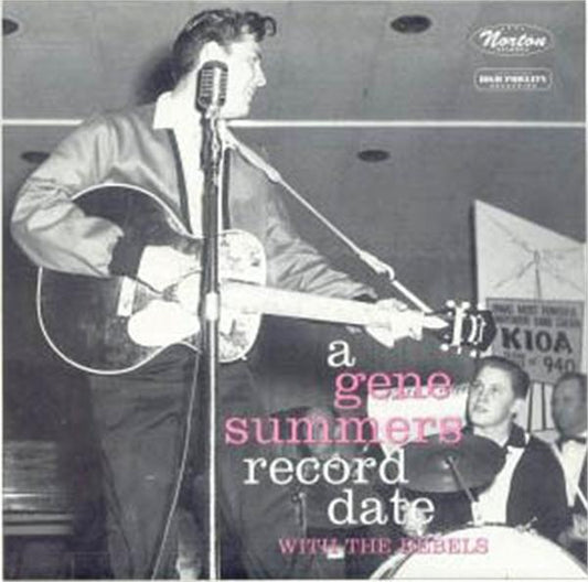 A Gene Summers Record Date 7" EP (vinyl)