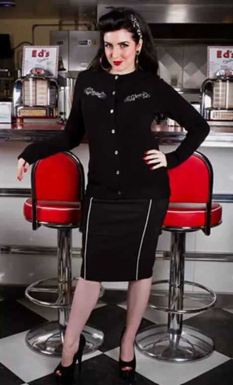 Grease 'n' Glory Cardigan (UK8)