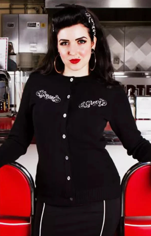Grease 'n' Glory Cardigan (UK8)