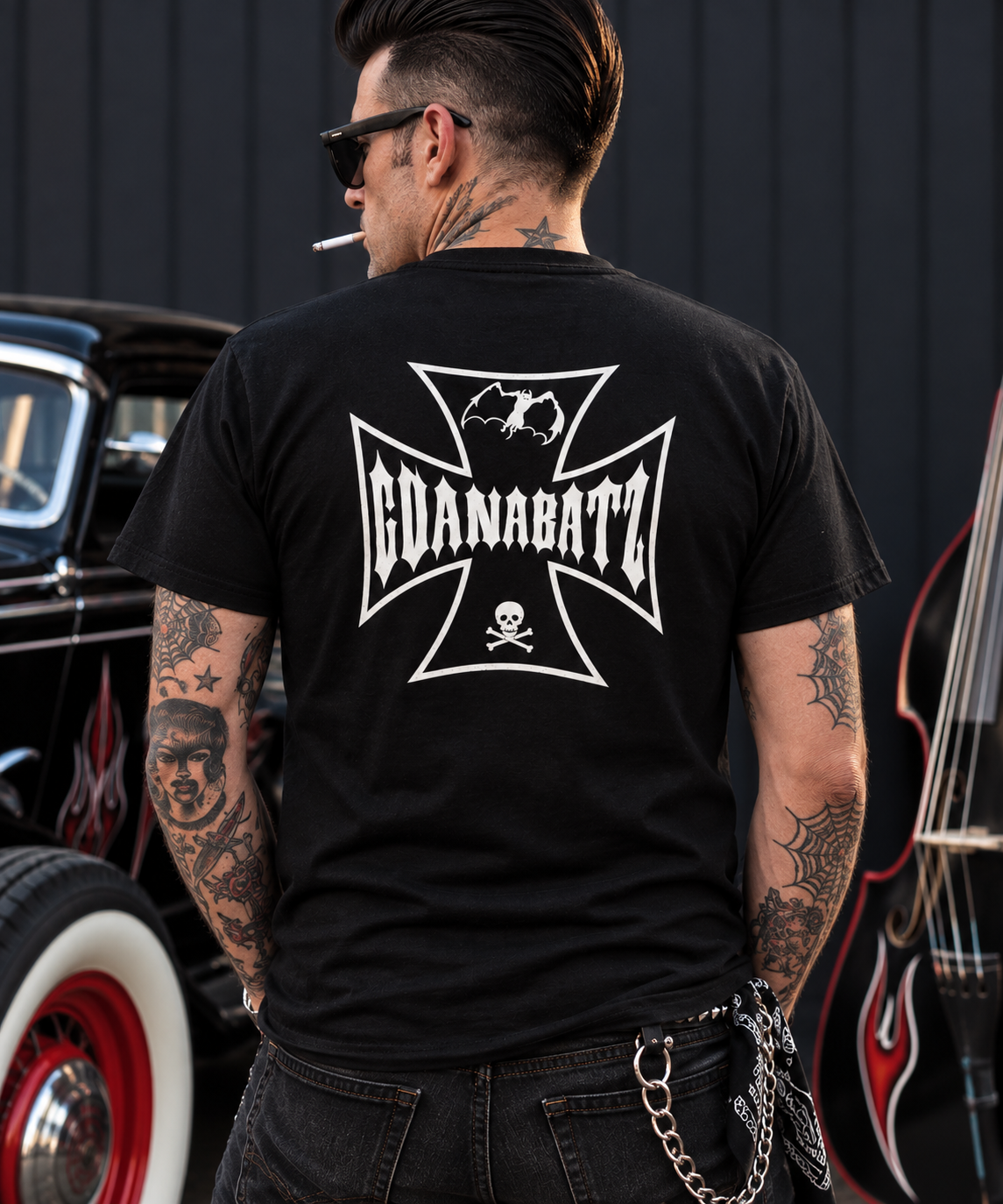 Guana Batz psychobilly t-shirt