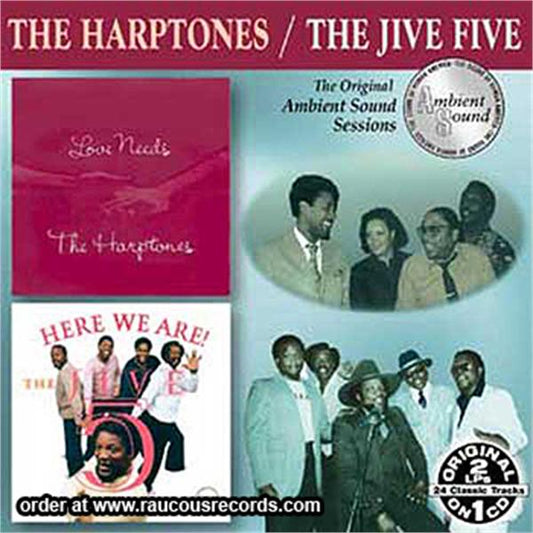 Harptones + The Jive Five : Love Needs + Here We Are CD