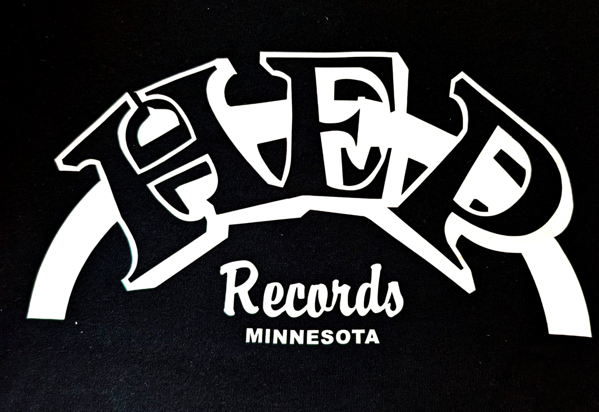 White stylized Hep Records lettering with 'Hep Records MINNESOTA' beneath it on a black background.