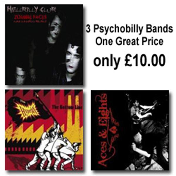 Psychobilly : Hellbilly Club / Aces & 8s / Hyperjax