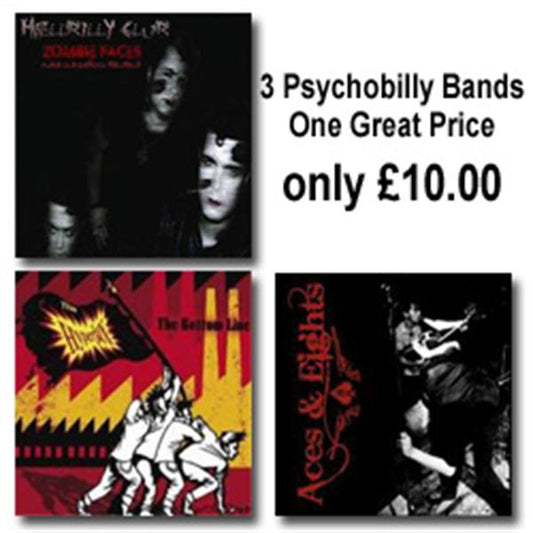 Psychobilly : Hellbilly Club / Aces & 8s / Hyperjax