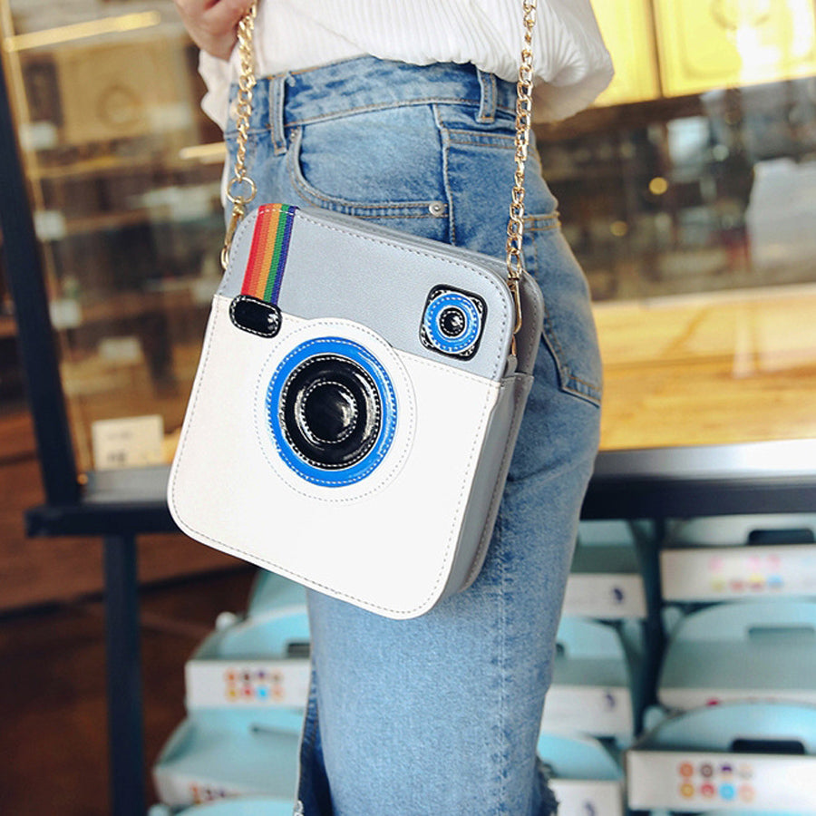 Instamatic Beige Bag / Clutch