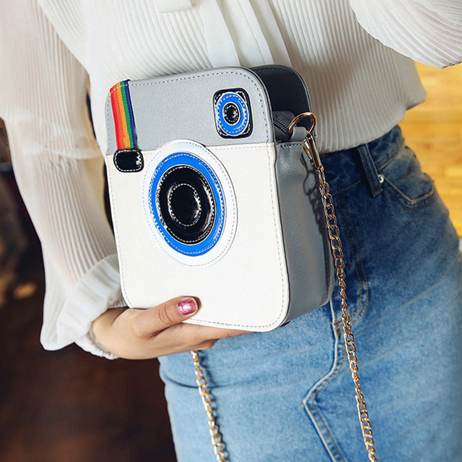 Instamatic Beige Bag / Clutch