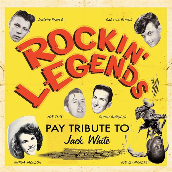 Rockin' Legends Pay Tribute To Jack White CD