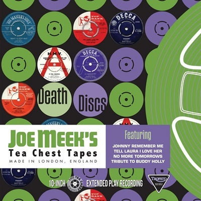 Death Discs – Joe Meek’s Tea Chest Tapes 10" LP (vinyl)