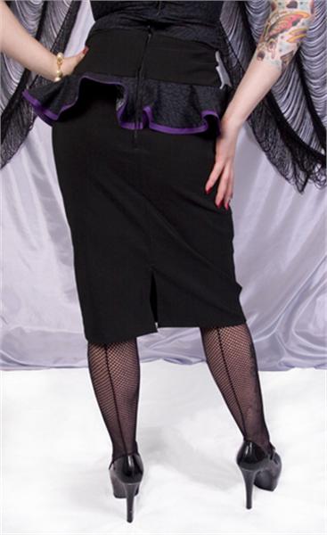Kitty's Got Claws Peplum Skirt (UK6/UK8/UK10/UK12)