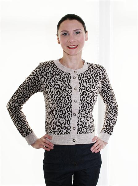 Leopard Print Cardigan (UK18)