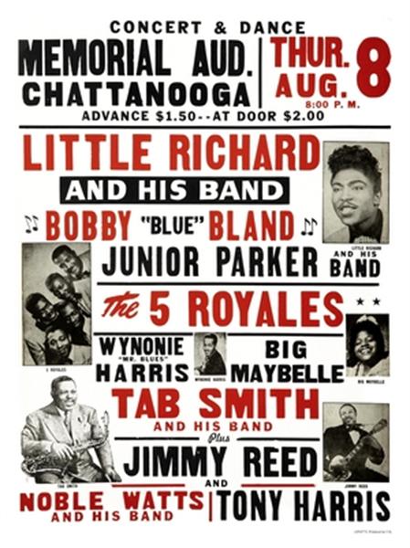 1950s Rock 'n' Roll Concert Poster