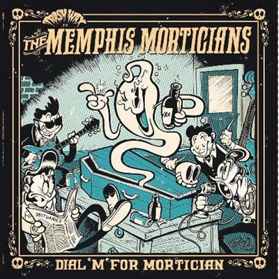 Dial M For Mortician LP (blue vinyl)